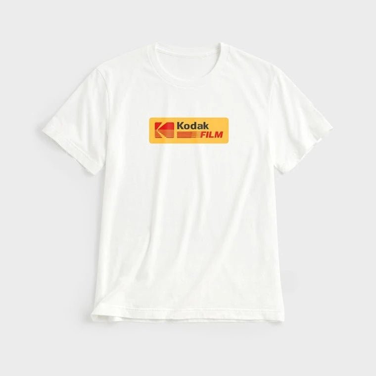 T-shirt unisexe en coton Kodak Polychrome Rainbow Back Print, style vintage rétro, manches courtes, Y2K, streetwear décontracté, motif graphique film - FATAONT-shirt unisexe en coton Kodak Polychrome Rainbow Back Print, style vintage rétro, manches courtes, Y2K, streetwear décontracté, motif graphique filmMode HommeFATAON