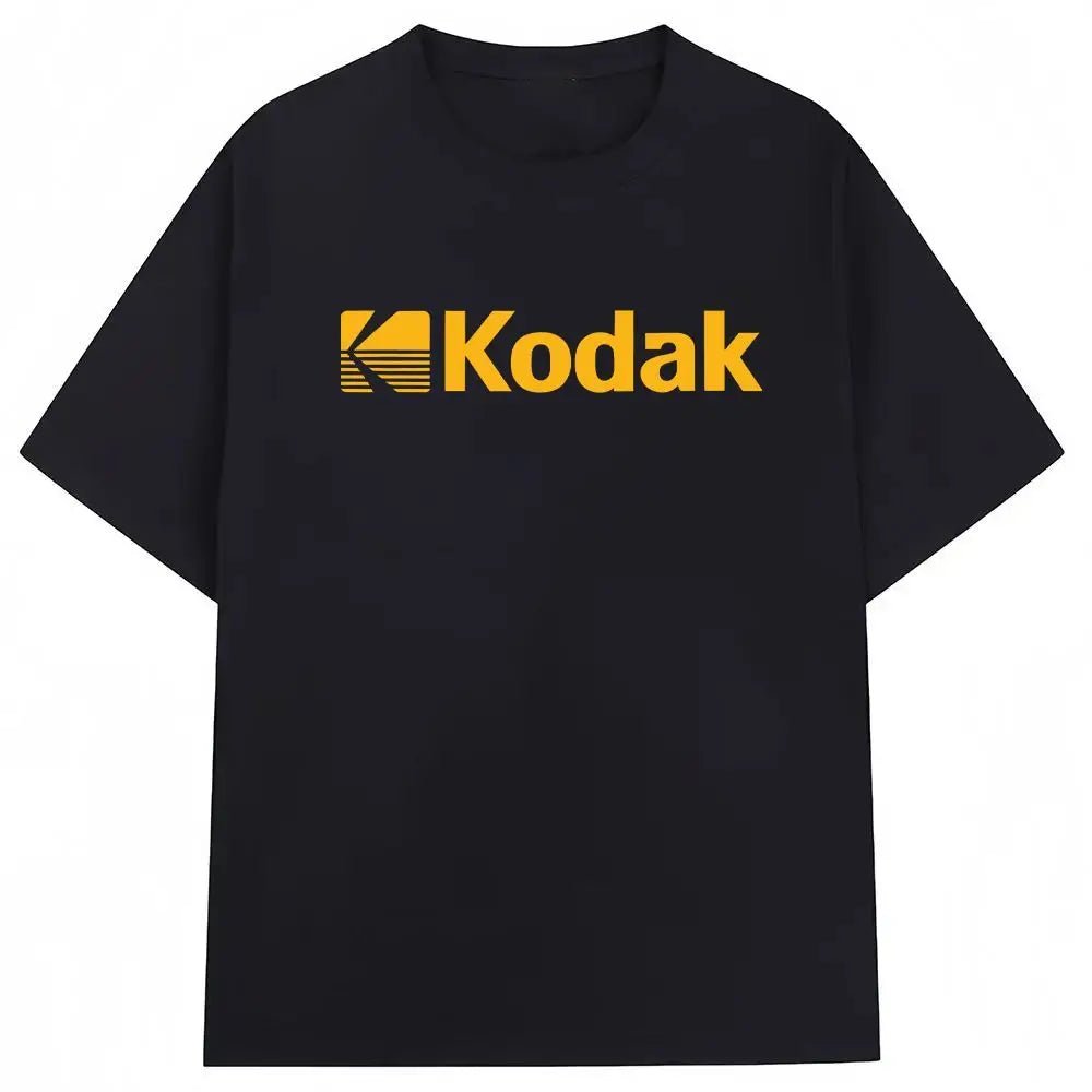 T-shirt unisexe en coton Kodak Polychrome Rainbow Back Print, style vintage rétro, manches courtes, Y2K, streetwear décontracté, motif graphique film - FATAONT-shirt unisexe en coton Kodak Polychrome Rainbow Back Print, style vintage rétro, manches courtes, Y2K, streetwear décontracté, motif graphique filmMode HommeFATAON