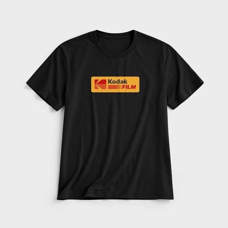 T-shirt unisexe en coton Kodak Polychrome Rainbow Back Print, style vintage rétro, manches courtes, Y2K, streetwear décontracté, motif graphique film - FATAONT-shirt unisexe en coton Kodak Polychrome Rainbow Back Print, style vintage rétro, manches courtes, Y2K, streetwear décontracté, motif graphique filmMode HommeFATAON