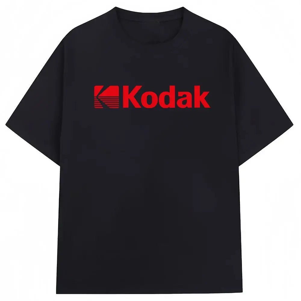 T-shirt unisexe en coton Kodak Polychrome Rainbow Back Print, style vintage rétro, manches courtes, Y2K, streetwear décontracté, motif graphique film - FATAONT-shirt unisexe en coton Kodak Polychrome Rainbow Back Print, style vintage rétro, manches courtes, Y2K, streetwear décontracté, motif graphique filmMode HommeFATAON