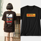 T-shirt unisexe en coton Kodak Polychrome Rainbow Back Print, style vintage rétro, manches courtes, Y2K, streetwear décontracté, motif graphique film - FATAONT-shirt unisexe en coton Kodak Polychrome Rainbow Back Print, style vintage rétro, manches courtes, Y2K, streetwear décontracté, motif graphique filmMode HommeFATAON