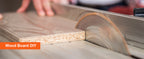 SucceBuy Scie de table 10 pouces 8 A 25 pouces Capacité d'éclat maximale 40 T Lame compacte portable pour le chantier de travail, le bricolage du bois, la fabrication de meubles