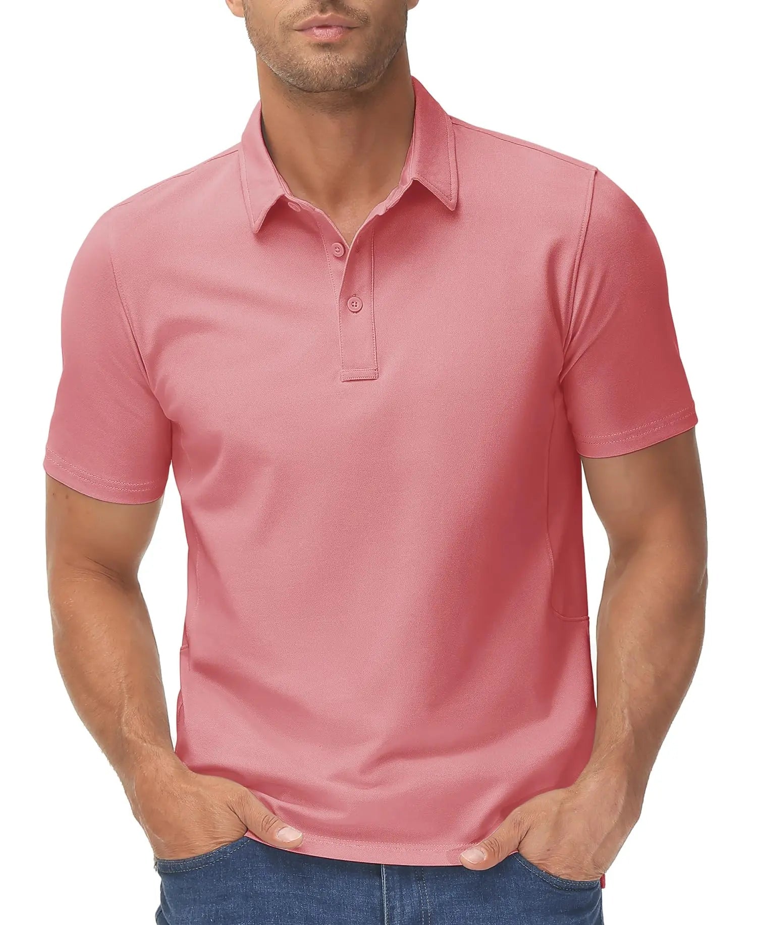 TACVASEN-Polo d'été 72% en coton pour homme, t-shirt de golf respirant, sport actif, randonnée, t-shirts de travail décontractés - FATAONTACVASEN-Polo d'été 72% en coton pour homme, t-shirt de golf respirant, sport actif, randonnée, t-shirts de travail décontractésMode HommeFATAON