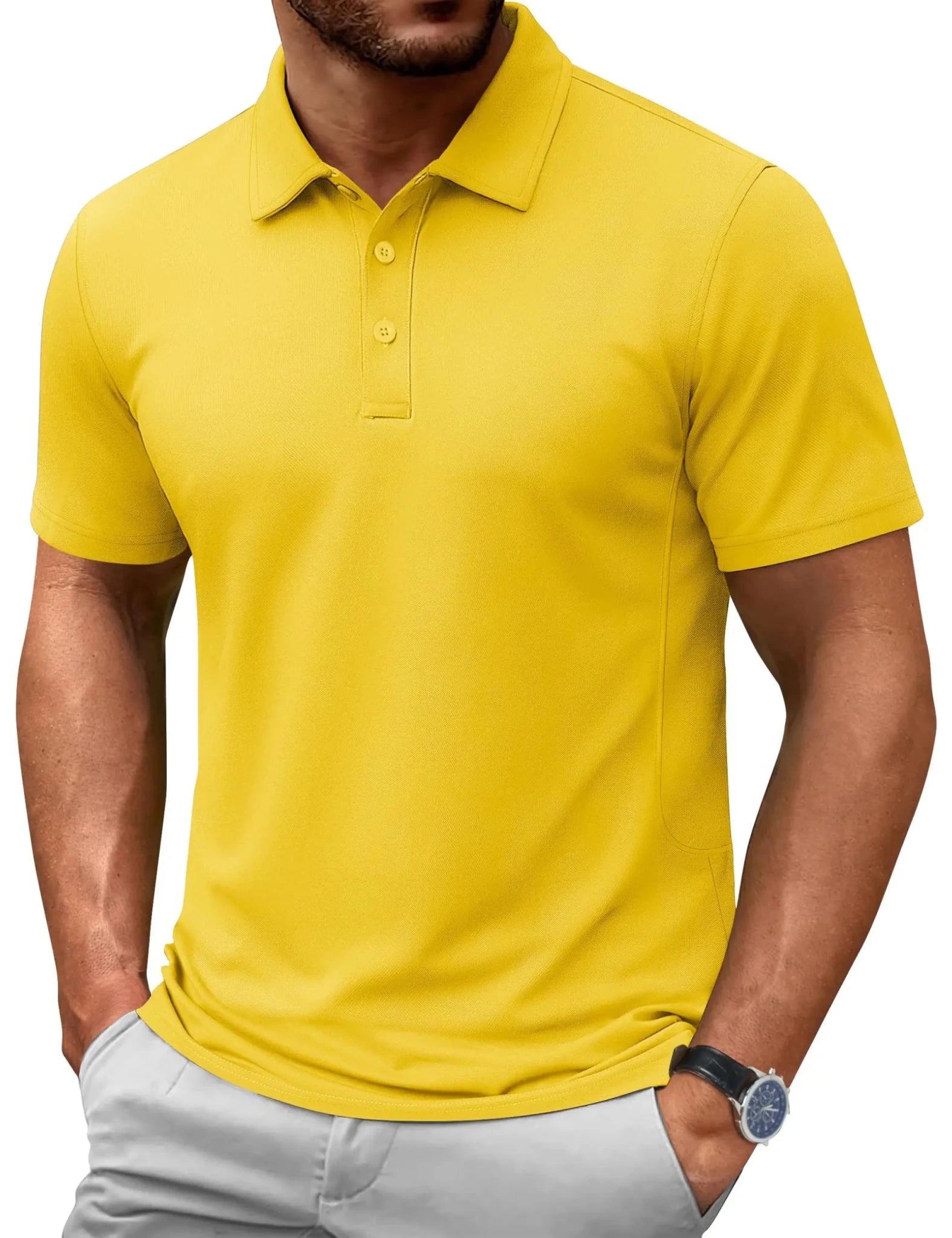 TACVASEN-Polo d'été 72% en coton pour homme, t-shirt de golf respirant, sport actif, randonnée, t-shirts de travail décontractés - FATAONTACVASEN-Polo d'été 72% en coton pour homme, t-shirt de golf respirant, sport actif, randonnée, t-shirts de travail décontractésMode HommeFATAON