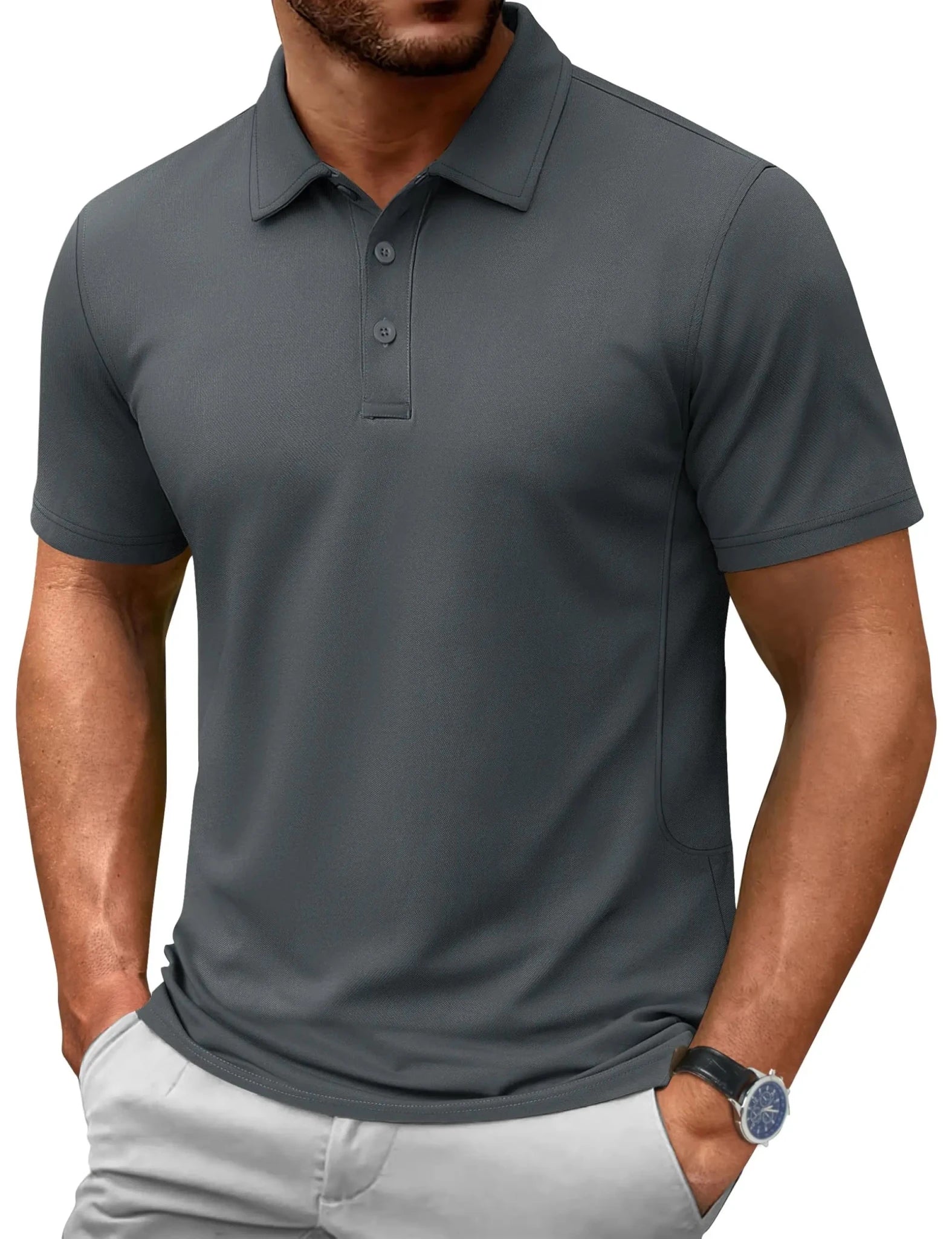 TACVASEN-Polo d'été 72% en coton pour homme, t-shirt de golf respirant, sport actif, randonnée, t-shirts de travail décontractés - FATAONTACVASEN-Polo d'été 72% en coton pour homme, t-shirt de golf respirant, sport actif, randonnée, t-shirts de travail décontractésMode HommeFATAON