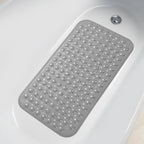 Tapis de bain antidérapant en PVC, avec ventouses et trous de vidange, 15x27,6 pouces/38x70cm, tapis de douche à vidange rapide, tapis de baignoire, 1 pièce - FATAONTapis de bain antidérapant en PVC, avec ventouses et trous de vidange, 15x27,6 pouces/38x70cm, tapis de douche à vidange rapide, tapis de baignoire, 1 pièceSolutions MaisonFATAON
