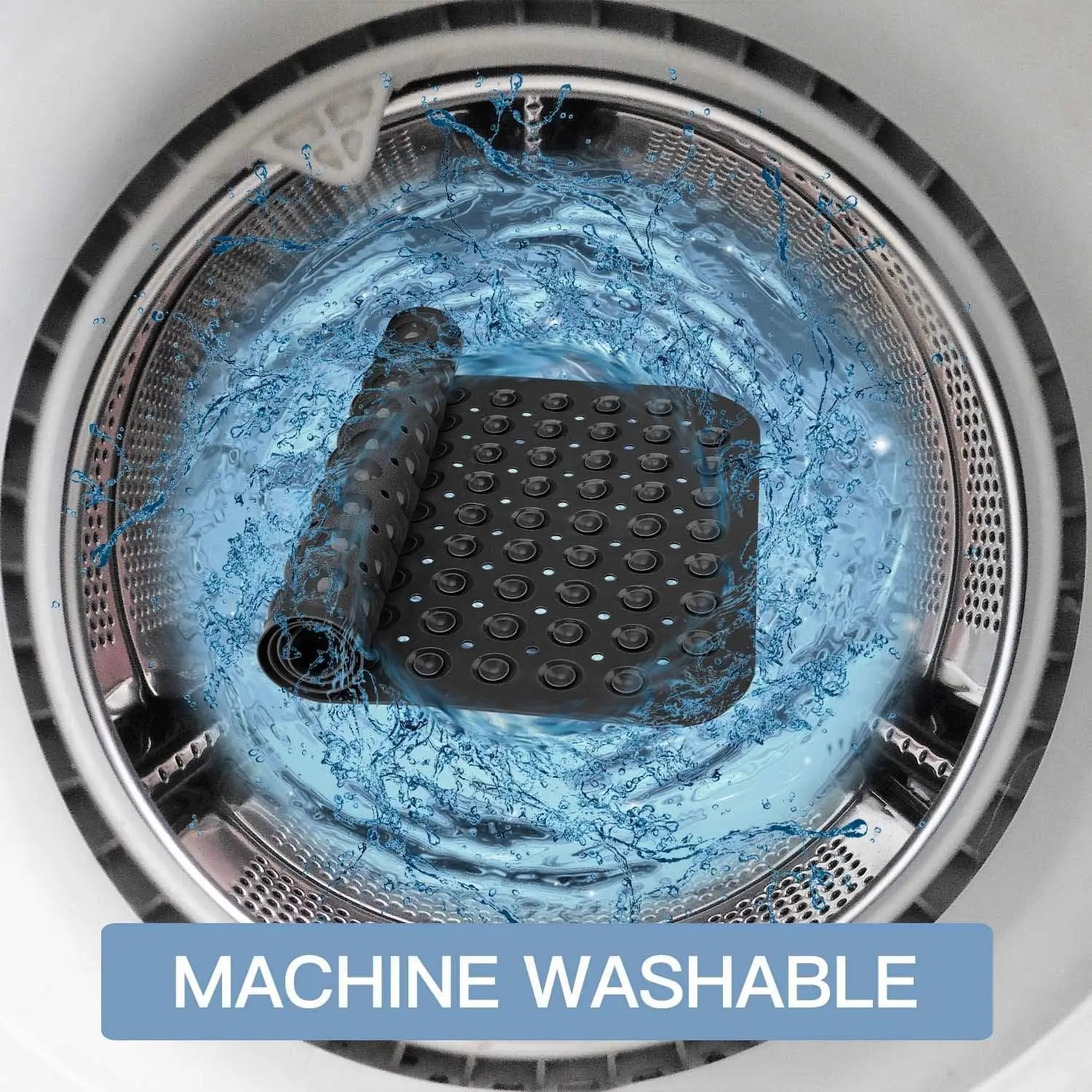 Tapis de bain antidérapant en PVC, avec ventouses et trous de vidange, 15x27,6 pouces/38x70cm, tapis de douche à vidange rapide, tapis de baignoire, 1 pièce - FATAONTapis de bain antidérapant en PVC, avec ventouses et trous de vidange, 15x27,6 pouces/38x70cm, tapis de douche à vidange rapide, tapis de baignoire, 1 pièceSolutions MaisonFATAON