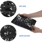 Tapis de bain antidérapant en PVC, avec ventouses et trous de vidange, 15x27,6 pouces/38x70cm, tapis de douche à vidange rapide, tapis de baignoire, 1 pièce - FATAONTapis de bain antidérapant en PVC, avec ventouses et trous de vidange, 15x27,6 pouces/38x70cm, tapis de douche à vidange rapide, tapis de baignoire, 1 pièceSolutions MaisonFATAON