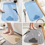 Tapis de douche antidérapant en PVC, 1 pièce, avec ventouses et trous de vidange, tapis de douche de Massage, tapis de salle de bain, tapis de baignoire, 15,7x27,5 pouces - FATAONTapis de douche antidérapant en PVC, 1 pièce, avec ventouses et trous de vidange, tapis de douche de Massage, tapis de salle de bain, tapis de baignoire, 15,7x27,5 poucesSolutions MaisonFATAON