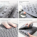 Tapis de douche d'angle antidérapant - 53x53cm - Tapis de douche d'angle pour l'intérieur de la douche, tapis de bain triangulaire antidérapant pour la salle de bain - FATAONTapis de douche d'angle antidérapant - 53x53cm - Tapis de douche d'angle pour l'intérieur de la douche, tapis de bain triangulaire antidérapant pour la salle de bainSolutions MaisonFATAON