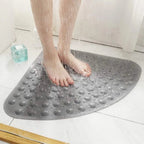 Tapis de douche d'angle antidérapant - 53x53cm - Tapis de douche d'angle pour l'intérieur de la douche, tapis de bain triangulaire antidérapant pour la salle de bain - FATAONTapis de douche d'angle antidérapant - 53x53cm - Tapis de douche d'angle pour l'intérieur de la douche, tapis de bain triangulaire antidérapant pour la salle de bainSolutions MaisonFATAON