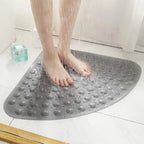 Tapis de douche d'angle antidérapant - 53x53cm - Tapis de douche d'angle pour l'intérieur de la douche, tapis de bain triangulaire antidérapant pour la salle de bain - FATAONTapis de douche d'angle antidérapant - 53x53cm - Tapis de douche d'angle pour l'intérieur de la douche, tapis de bain triangulaire antidérapant pour la salle de bainSolutions MaisonFATAON