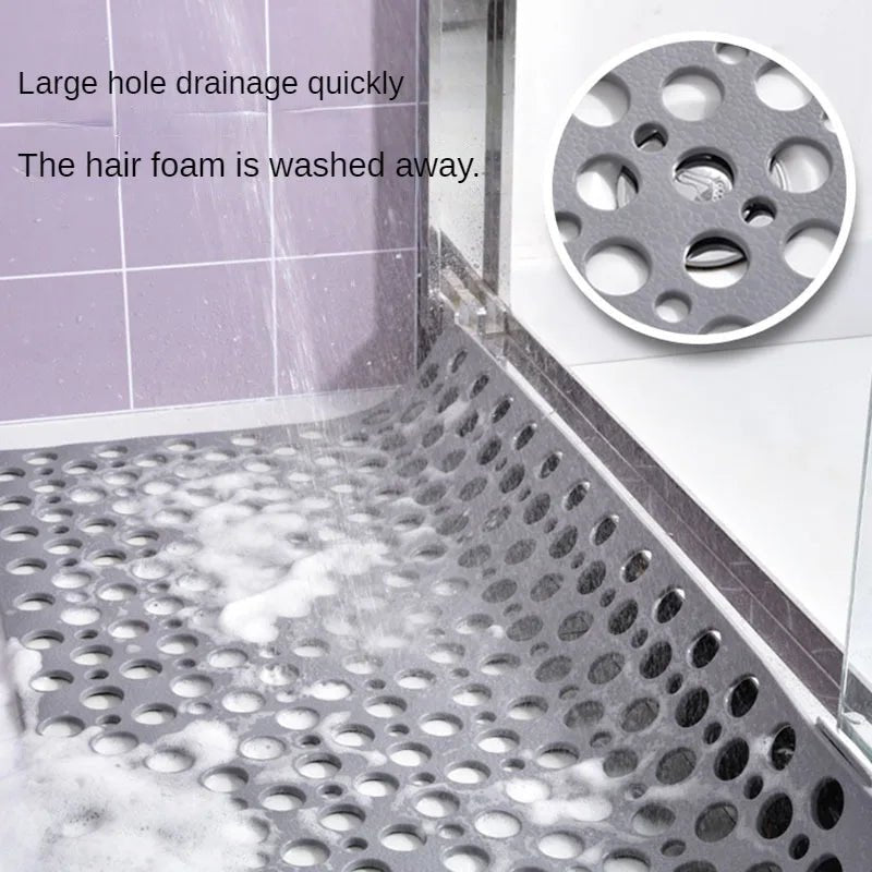 Tapis de salle de bain antidérapant TPE, poignée d'aspiration, baignoire antidérapante, forte aspiration, douche Anti-moisissure avec ventouse, produit de salle de bain - FATAONTapis de salle de bain antidérapant TPE, poignée d'aspiration, baignoire antidérapante, forte aspiration, douche Anti-moisissure avec ventouse, produit de salle de bainSolutions MaisonFATAON