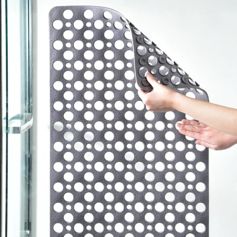 Tapis de salle de bain antidérapant TPE, poignée d'aspiration, baignoire antidérapante, forte aspiration, douche Anti-moisissure avec ventouse, produit de salle de bain - FATAONTapis de salle de bain antidérapant TPE, poignée d'aspiration, baignoire antidérapante, forte aspiration, douche Anti-moisissure avec ventouse, produit de salle de bainSolutions MaisonFATAON