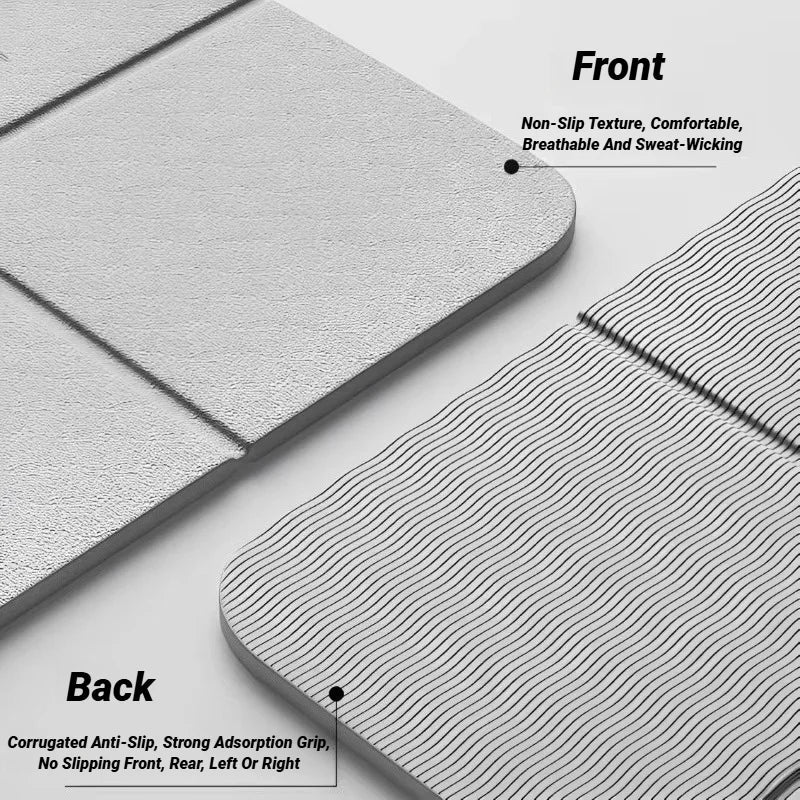Tapis de Yoga pliable écologique Tpe pliant voyage exercice de Fitness Double face antidérapant pour les Pilates et les entraînements au sol - FATAONTapis de Yoga pliable écologique Tpe pliant voyage exercice de Fitness Double face antidérapant pour les Pilates et les entraînements au solFitness & SportFATAON