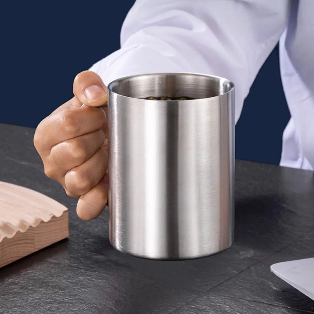 Tasse à café en acier inoxydable, double couche, anti-brûlure, portable, clics, bière, thé, jus, gobelet thermique, 200 ml, 300 ml, 400ml, 1 pièce - FATAONTasse à café en acier inoxydable, double couche, anti-brûlure, portable, clics, bière, thé, jus, gobelet thermique, 200 ml, 300 ml, 400ml, 1 pièceSolutions MaisonFATAON