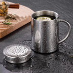 Tasse à café en acier inoxydable, double couche, anti-brûlure, portable, clics, bière, thé, jus, gobelet thermique, 200 ml, 300 ml, 400ml, 1 pièce - FATAONTasse à café en acier inoxydable, double couche, anti-brûlure, portable, clics, bière, thé, jus, gobelet thermique, 200 ml, 300 ml, 400ml, 1 pièceSolutions MaisonFATAON