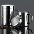 Tasse à café en acier inoxydable, double couche, anti-brûlure, portable, clics, bière, thé, jus, gobelet thermique, 200 ml, 300 ml, 400ml, 1 pièce - FATAONTasse à café en acier inoxydable, double couche, anti-brûlure, portable, clics, bière, thé, jus, gobelet thermique, 200 ml, 300 ml, 400ml, 1 pièceSolutions MaisonFATAON