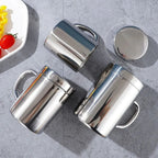 Tasse à café en acier inoxydable, double couche, anti-brûlure, portable, clics, bière, thé, jus, gobelet thermique, 200 ml, 300 ml, 400ml, 1 pièce - FATAONTasse à café en acier inoxydable, double couche, anti-brûlure, portable, clics, bière, thé, jus, gobelet thermique, 200 ml, 300 ml, 400ml, 1 pièceSolutions MaisonFATAON