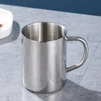 Tasse à café en acier inoxydable, double couche, anti-brûlure, portable, clics, bière, thé, jus, gobelet thermique, 200 ml, 300 ml, 400ml, 1 pièce - FATAONTasse à café en acier inoxydable, double couche, anti-brûlure, portable, clics, bière, thé, jus, gobelet thermique, 200 ml, 300 ml, 400ml, 1 pièceSolutions MaisonFATAON