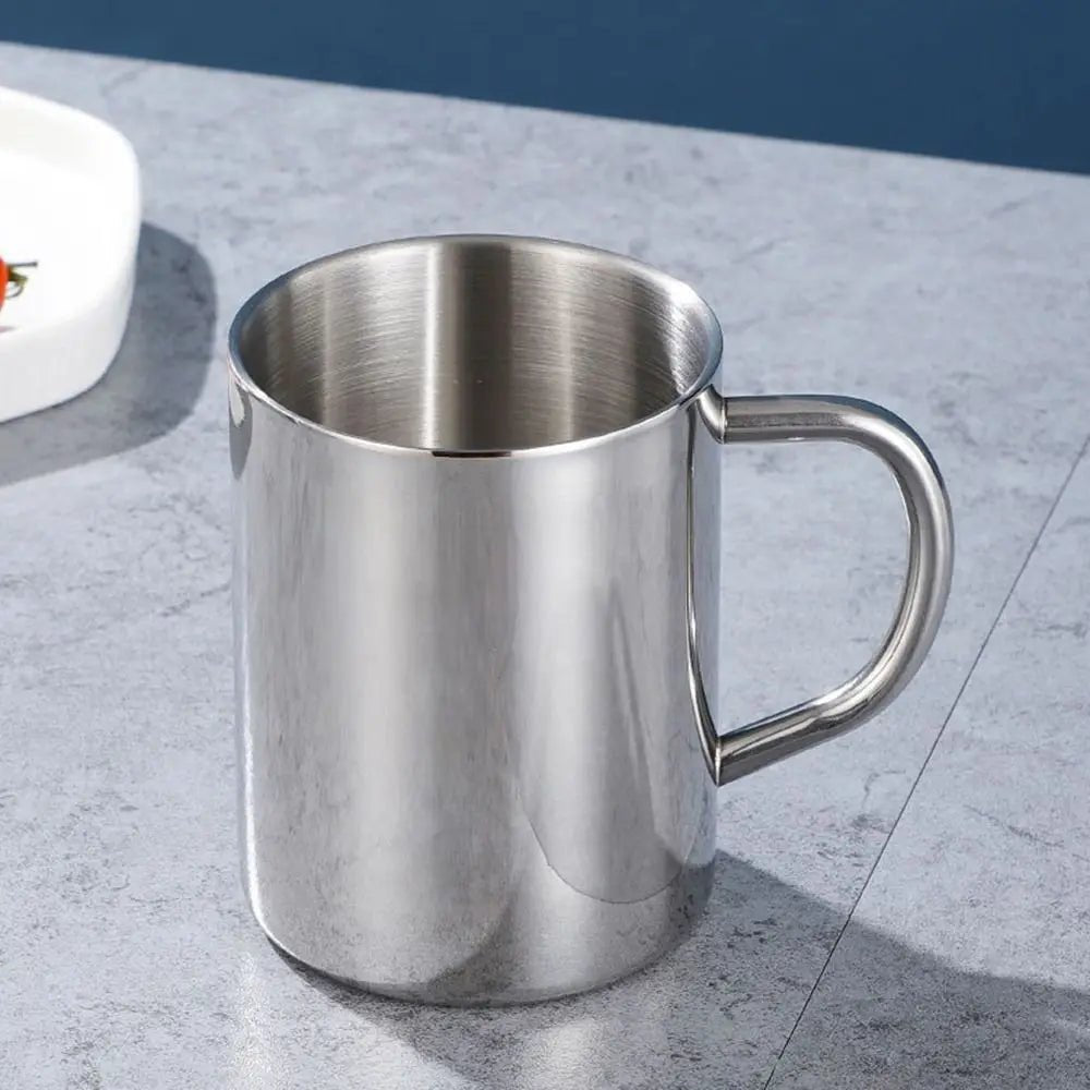 Tasse à café en acier inoxydable, double couche, anti-brûlure, portable, clics, bière, thé, jus, gobelet thermique, 200 ml, 300 ml, 400ml, 1 pièce - FATAONTasse à café en acier inoxydable, double couche, anti-brûlure, portable, clics, bière, thé, jus, gobelet thermique, 200 ml, 300 ml, 400ml, 1 pièceSolutions MaisonFATAON