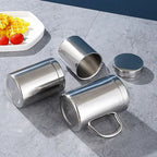 Tasse à café en acier inoxydable, double couche, anti-brûlure, portable, clics, bière, thé, jus, gobelet thermique, 200 ml, 300 ml, 400ml, 1 pièce - FATAONTasse à café en acier inoxydable, double couche, anti-brûlure, portable, clics, bière, thé, jus, gobelet thermique, 200 ml, 300 ml, 400ml, 1 pièceSolutions MaisonFATAON