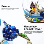Tasse à thé en émail faite à la main de style rétro européen, tasse en cristal, tasse à lait, tasse à thé aux fleurs de citron, ensemble de tasses à vin haut de gamme, tasse cadeau - FATAONTasse à thé en émail faite à la main de style rétro européen, tasse en cristal, tasse à lait, tasse à thé aux fleurs de citron, ensemble de tasses à vin haut de gamme, tasse cadeauSolutions MaisonFATAON