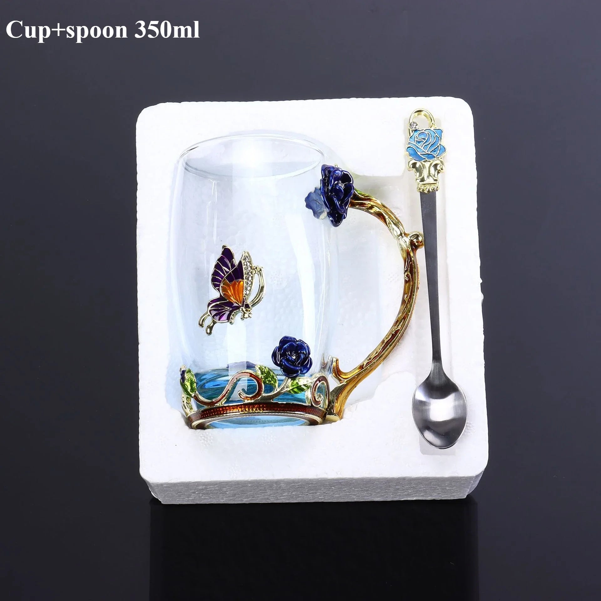 Tasse à thé en émail faite à la main de style rétro européen, tasse en cristal, tasse à lait, tasse à thé aux fleurs de citron, ensemble de tasses à vin haut de gamme, tasse cadeau - FATAONTasse à thé en émail faite à la main de style rétro européen, tasse en cristal, tasse à lait, tasse à thé aux fleurs de citron, ensemble de tasses à vin haut de gamme, tasse cadeauSolutions MaisonFATAON