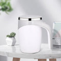 Tasse magnétique rotative électrique en acier inoxydable, tasse à café portable aste, arrête automatique, outils à boire à la maison - FATAONTasse magnétique rotative électrique en acier inoxydable, tasse à café portable aste, arrête automatique, outils à boire à la maisonSolutions MaisonFATAON