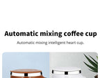 Tasse magnétique rotative électrique en acier inoxydable, tasse à café portable aste, arrête automatique, outils à boire à la maison - FATAONTasse magnétique rotative électrique en acier inoxydable, tasse à café portable aste, arrête automatique, outils à boire à la maisonSolutions MaisonFATAON