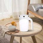Tasse magnétique rotative électrique en acier inoxydable, tasse à café portable aste, arrête automatique, outils à boire à la maison - FATAONTasse magnétique rotative électrique en acier inoxydable, tasse à café portable aste, arrête automatique, outils à boire à la maisonSolutions MaisonFATAON