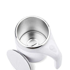 Tasse magnétique rotative électrique en acier inoxydable, tasse à café portable aste, arrête automatique, outils à boire à la maison - FATAONTasse magnétique rotative électrique en acier inoxydable, tasse à café portable aste, arrête automatique, outils à boire à la maisonSolutions MaisonFATAON