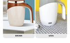 Tasse magnétique rotative électrique en acier inoxydable, tasse à café portable aste, arrête automatique, outils à boire à la maison - FATAONTasse magnétique rotative électrique en acier inoxydable, tasse à café portable aste, arrête automatique, outils à boire à la maisonSolutions MaisonFATAON