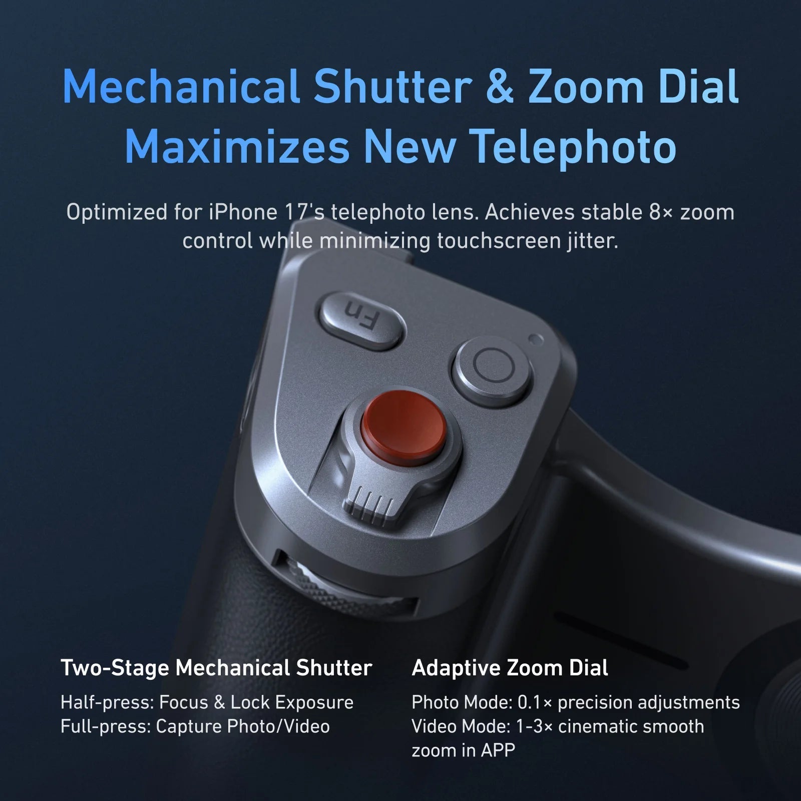 TELESIN Master Grip Kit pour iPhone 17 Pro ProMax téléphone caméra poignée magnétique étui en graphène pour iPhone refroidissement téléphone poignée support - FATAONTELESIN Master Grip Kit pour iPhone 17 Pro ProMax téléphone caméra poignée magnétique étui en graphène pour iPhone refroidissement téléphone poignée supportTechnologie IntelligenteFATAON