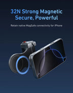 TELESIN Master Grip Kit pour iPhone 17 Pro ProMax téléphone caméra poignée magnétique étui en graphène pour iPhone refroidissement téléphone poignée support - FATAONTELESIN Master Grip Kit pour iPhone 17 Pro ProMax téléphone caméra poignée magnétique étui en graphène pour iPhone refroidissement téléphone poignée supportTechnologie IntelligenteFATAON