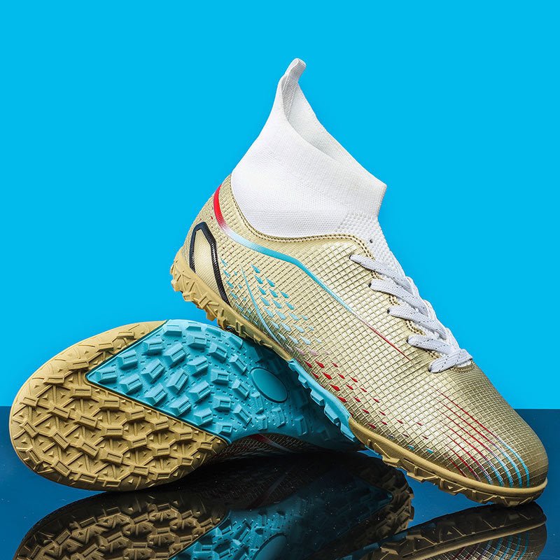 Temu High-Top Soccer Shoes with Spikes, Long Spikes, Non-Slip, Adult and Children's Sports Shoes, Men's Professional Training Shoes, Cross-Border - FATAONTemu High-Top Soccer Shoes with Spikes, Long Spikes, Non-Slip, Adult and Children's Sports Shoes, Men's Professional Training Shoes, Cross-BorderMode HommeFATAON