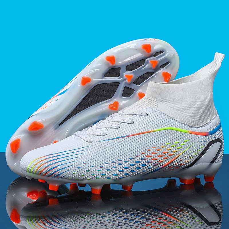 Temu High-Top Soccer Shoes with Spikes, Long Spikes, Non-Slip, Adult and Children's Sports Shoes, Men's Professional Training Shoes, Cross-Border - FATAONTemu High-Top Soccer Shoes with Spikes, Long Spikes, Non-Slip, Adult and Children's Sports Shoes, Men's Professional Training Shoes, Cross-BorderMode HommeFATAON