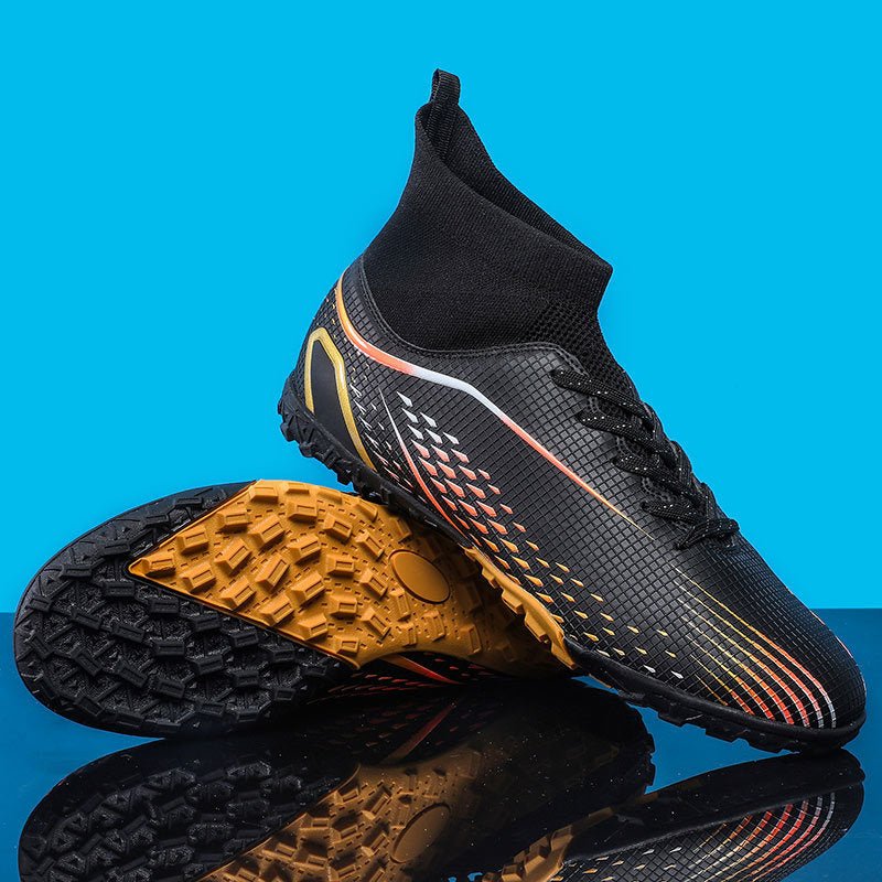 Temu High-Top Soccer Shoes with Spikes, Long Spikes, Non-Slip, Adult and Children's Sports Shoes, Men's Professional Training Shoes, Cross-Border - FATAONTemu High-Top Soccer Shoes with Spikes, Long Spikes, Non-Slip, Adult and Children's Sports Shoes, Men's Professional Training Shoes, Cross-BorderMode HommeFATAON