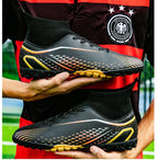 Temu High-Top Soccer Shoes with Spikes, Long Spikes, Non-Slip, Adult and Children's Sports Shoes, Men's Professional Training Shoes, Cross-Border - FATAONTemu High-Top Soccer Shoes with Spikes, Long Spikes, Non-Slip, Adult and Children's Sports Shoes, Men's Professional Training Shoes, Cross-BorderMode HommeFATAON