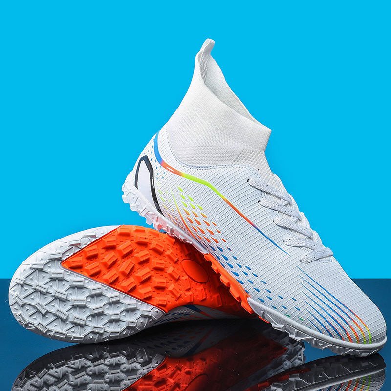 Temu High-Top Soccer Shoes with Spikes, Long Spikes, Non-Slip, Adult and Children's Sports Shoes, Men's Professional Training Shoes, Cross-Border - FATAONTemu High-Top Soccer Shoes with Spikes, Long Spikes, Non-Slip, Adult and Children's Sports Shoes, Men's Professional Training Shoes, Cross-BorderMode HommeFATAON