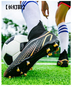 Temu High-Top Soccer Shoes with Spikes, Long Spikes, Non-Slip, Adult and Children's Sports Shoes, Men's Professional Training Shoes, Cross-Border - FATAONTemu High-Top Soccer Shoes with Spikes, Long Spikes, Non-Slip, Adult and Children's Sports Shoes, Men's Professional Training Shoes, Cross-BorderMode HommeFATAON