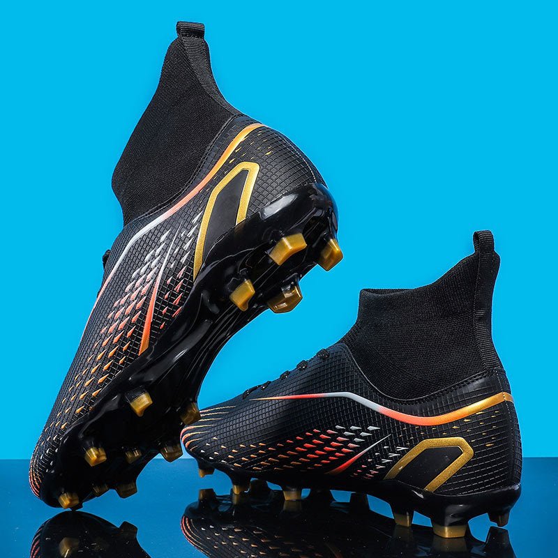 Temu High-Top Soccer Shoes with Spikes, Long Spikes, Non-Slip, Adult and Children's Sports Shoes, Men's Professional Training Shoes, Cross-Border - FATAONTemu High-Top Soccer Shoes with Spikes, Long Spikes, Non-Slip, Adult and Children's Sports Shoes, Men's Professional Training Shoes, Cross-BorderMode HommeFATAON