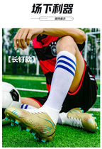 Temu High-Top Soccer Shoes with Spikes, Long Spikes, Non-Slip, Adult and Children's Sports Shoes, Men's Professional Training Shoes, Cross-Border - FATAONTemu High-Top Soccer Shoes with Spikes, Long Spikes, Non-Slip, Adult and Children's Sports Shoes, Men's Professional Training Shoes, Cross-BorderMode HommeFATAON