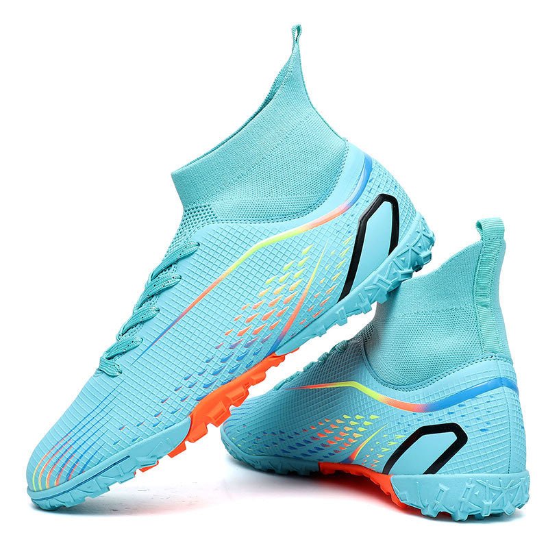 Temu High-Top Soccer Shoes with Spikes, Long Spikes, Non-Slip, Adult and Children's Sports Shoes, Men's Professional Training Shoes, Cross-Border - FATAONTemu High-Top Soccer Shoes with Spikes, Long Spikes, Non-Slip, Adult and Children's Sports Shoes, Men's Professional Training Shoes, Cross-BorderMode HommeFATAON