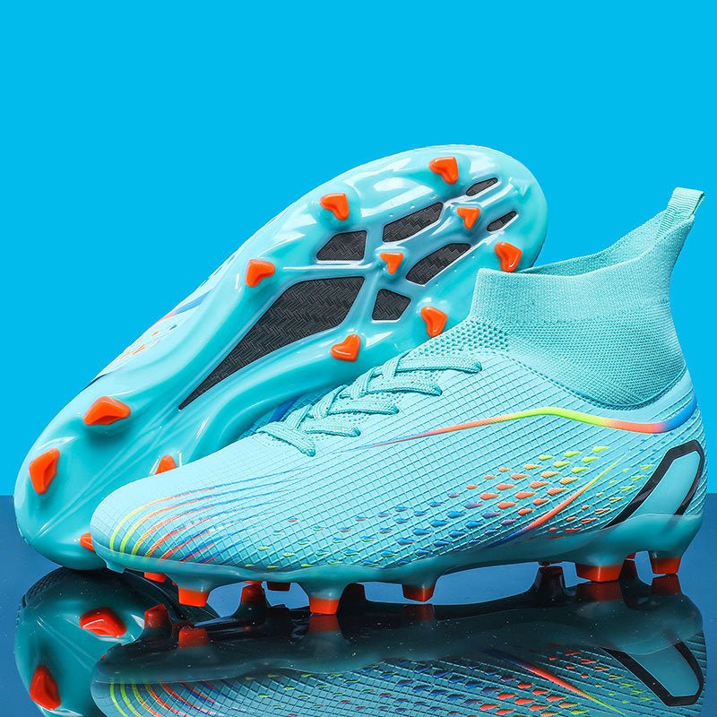 Temu High-Top Soccer Shoes with Spikes, Long Spikes, Non-Slip, Adult and Children's Sports Shoes, Men's Professional Training Shoes, Cross-Border - FATAONTemu High-Top Soccer Shoes with Spikes, Long Spikes, Non-Slip, Adult and Children's Sports Shoes, Men's Professional Training Shoes, Cross-BorderMode HommeFATAON