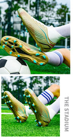Temu High-Top Soccer Shoes with Spikes, Long Spikes, Non-Slip, Adult and Children's Sports Shoes, Men's Professional Training Shoes, Cross-Border - FATAONTemu High-Top Soccer Shoes with Spikes, Long Spikes, Non-Slip, Adult and Children's Sports Shoes, Men's Professional Training Shoes, Cross-BorderMode HommeFATAON