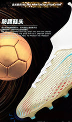 Temu High-Top Soccer Shoes with Spikes, Long Spikes, Non-Slip, Adult and Children's Sports Shoes, Men's Professional Training Shoes, Cross-Border - FATAONTemu High-Top Soccer Shoes with Spikes, Long Spikes, Non-Slip, Adult and Children's Sports Shoes, Men's Professional Training Shoes, Cross-BorderMode HommeFATAON