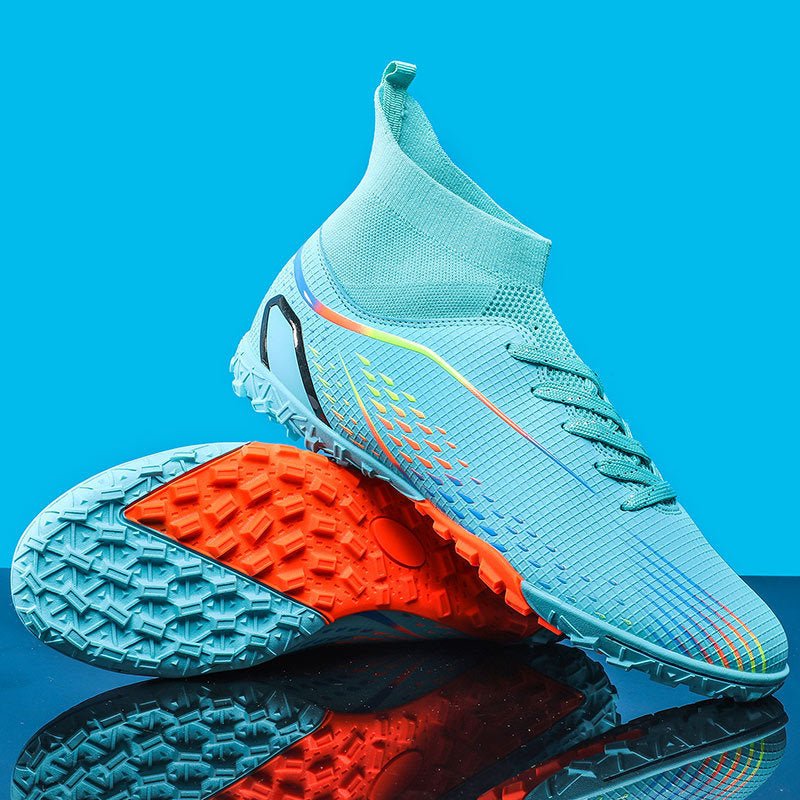 Temu High-Top Soccer Shoes with Spikes, Long Spikes, Non-Slip, Adult and Children's Sports Shoes, Men's Professional Training Shoes, Cross-Border - FATAONTemu High-Top Soccer Shoes with Spikes, Long Spikes, Non-Slip, Adult and Children's Sports Shoes, Men's Professional Training Shoes, Cross-BorderMode HommeFATAON