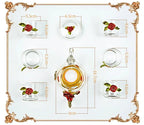 Théière en verre émaillé avec fleur de cristal rose pour boissons chaudes et froides, vaisselle pour la maison, bouilloire de bureau, service à thé, cafetière - FATAONThéière en verre émaillé avec fleur de cristal rose pour boissons chaudes et froides, vaisselle pour la maison, bouilloire de bureau, service à thé, cafetièreSolutions MaisonFATAON