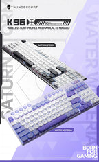 THUNDEROBOT K96 clavier mécanique sans fil clavier de productivité à profil bas 98 touches avec touches Roller Marco capuchons de touches PBT pour PC - FATAONTHUNDEROBOT K96 clavier mécanique sans fil clavier de productivité à profil bas 98 touches avec touches Roller Marco capuchons de touches PBT pour PCProductivité & OrganisationFATAON